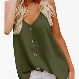 Olive Green Blouse